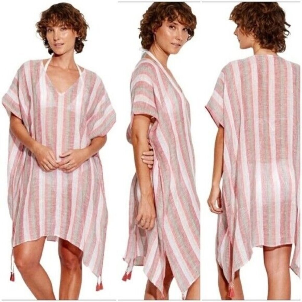 Seafolly Striped Swim Coverup
